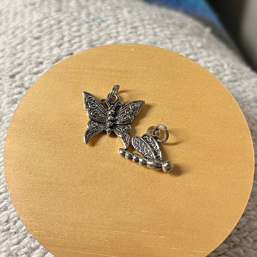Butterfly and Dragonfly Pendants
